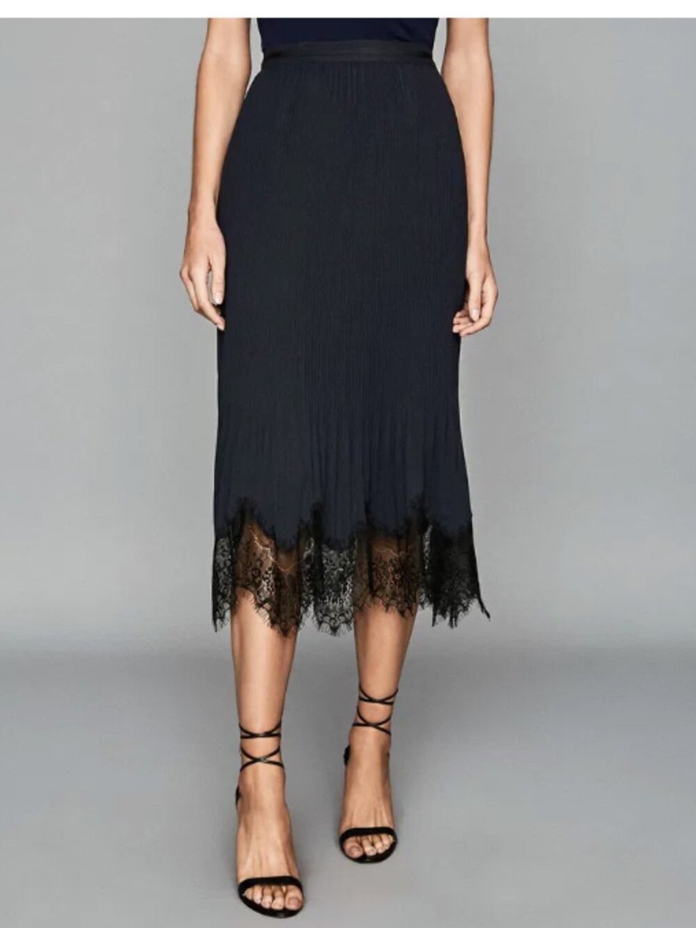 Reiss Ania Lace Skirt Size 10